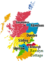 Tourist Board Scottish Map